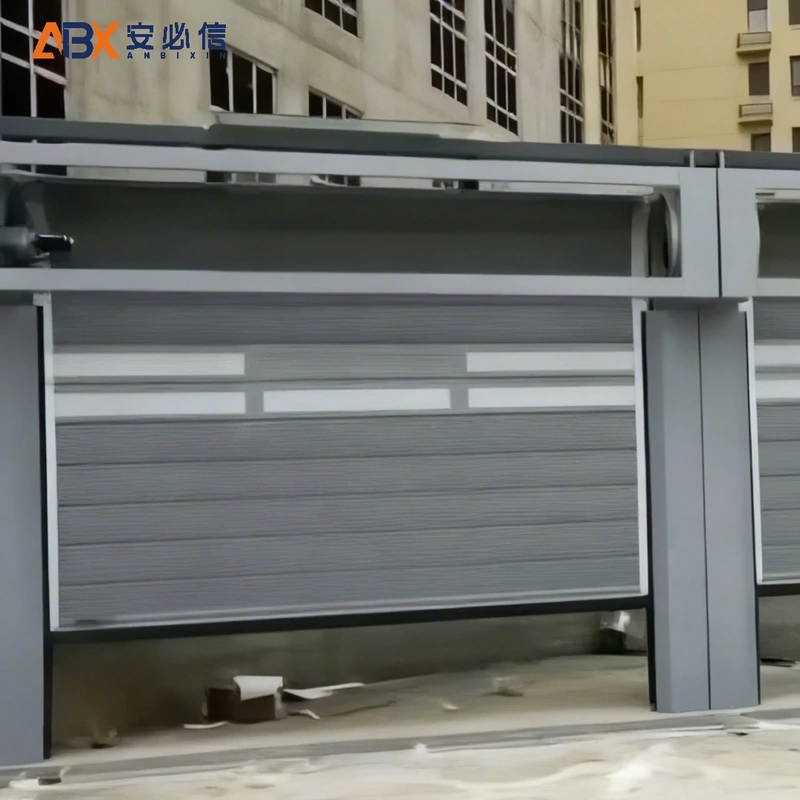 百色铝质快速门